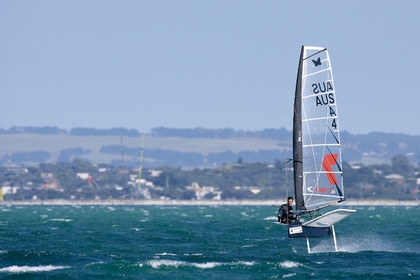 2015 McDougall + McConaghy Moth Worlds. Sorrento - VIC AUSTRALIA  . 6 16 January 2015. Organize by Sorrento Sailing Couta Boat Club.