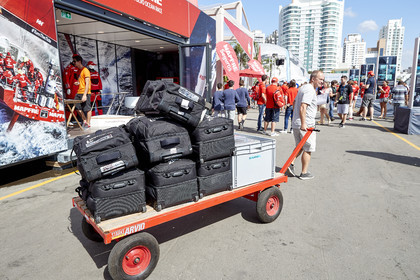 team AkzoNobel  in Volvo Ocean Race 2017-18.