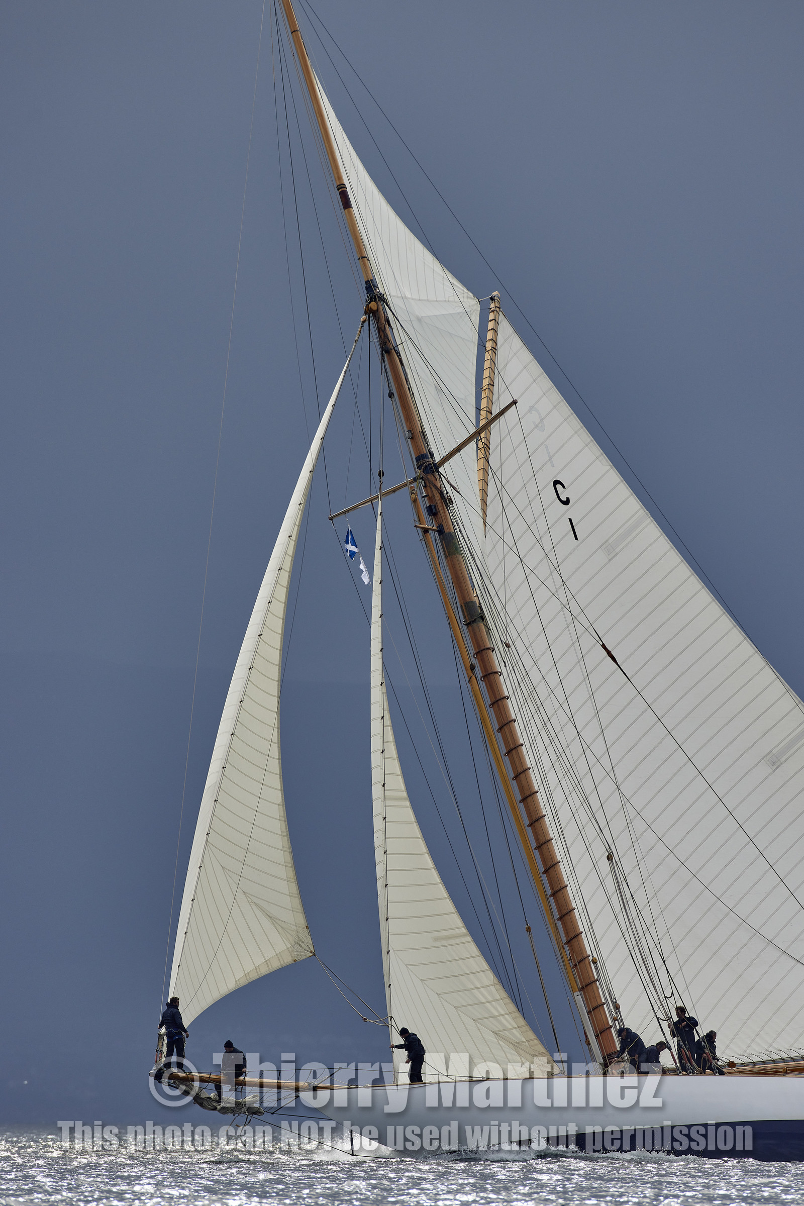 22_17006   © Thierry Martinez.FAIRLIE,SCOTLAND - UK 13th June 20222022 RICHARD MILLE FIFE REGATTA.Day 3;
