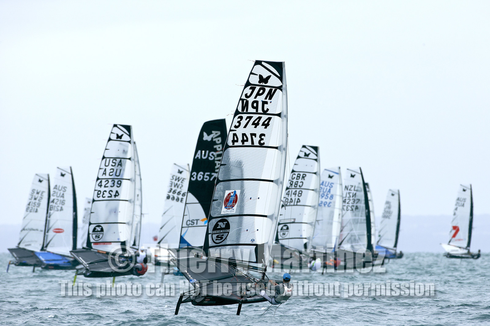 2015 McDougall + McConaghy Moth Worlds. Sorrento - VIC AUSTRALIA  . 6 16 January 2015. Organize by Sorrento Sailing Couta Boat Club.