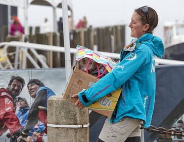 team AkzoNobel  in Volvo Ocean Race 2017-18.