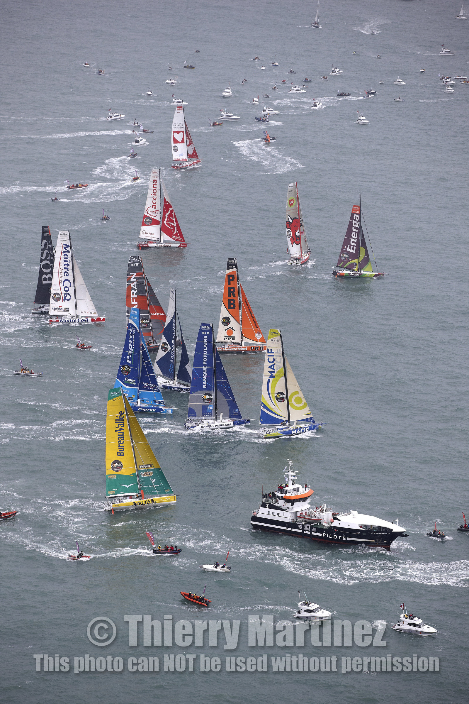 VENDEE GLOBE 2012 13 , Start  10 Nov 2012.