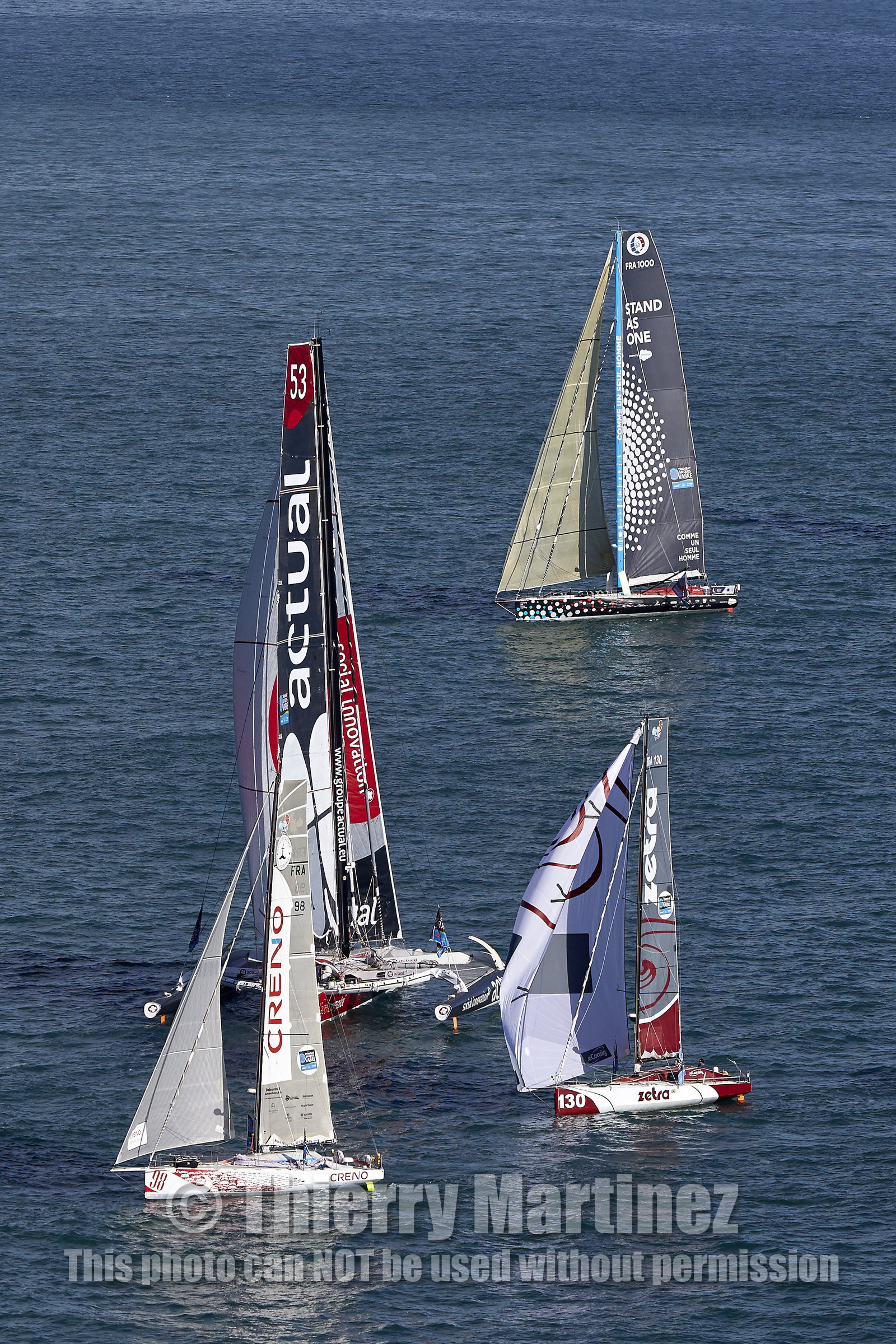 Départ Transat Jacques Vabre 2015.
