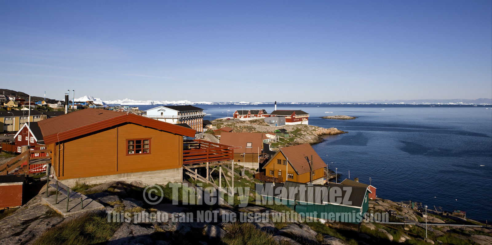 Schooner LA LOUISE sailing on west coast of Greenland.