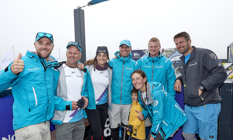 team AkzoNobel  in Volvo Ocean Race 2017-18.