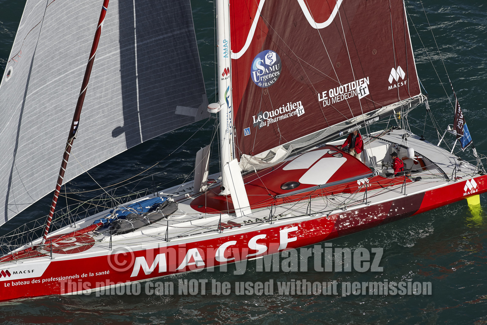 Départ Transat Jacques Vabre 2015.