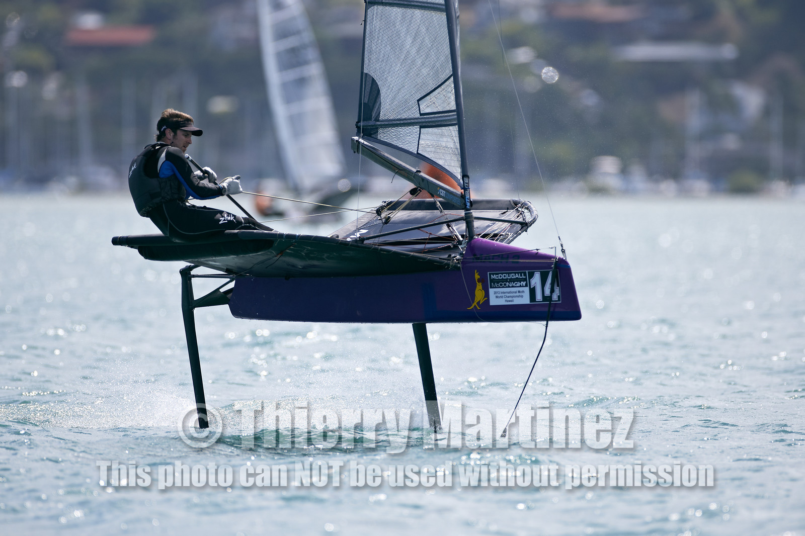 2013 US National International Moth - Kaneohe Bay - Hawaii -USA . 10-11 October 2013