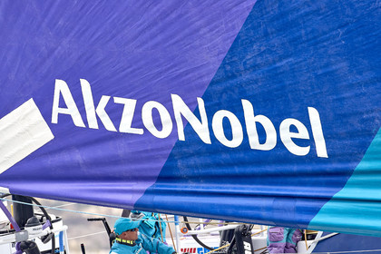 team AkzoNobel  in Volvo Ocean Race 2017-18.