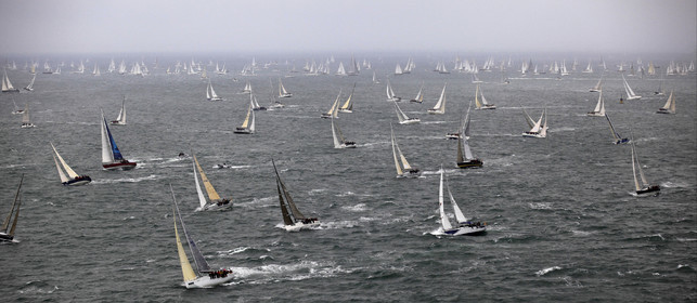 JP Morgan Asset Management Round The Island Race. 80th Anniversary race.