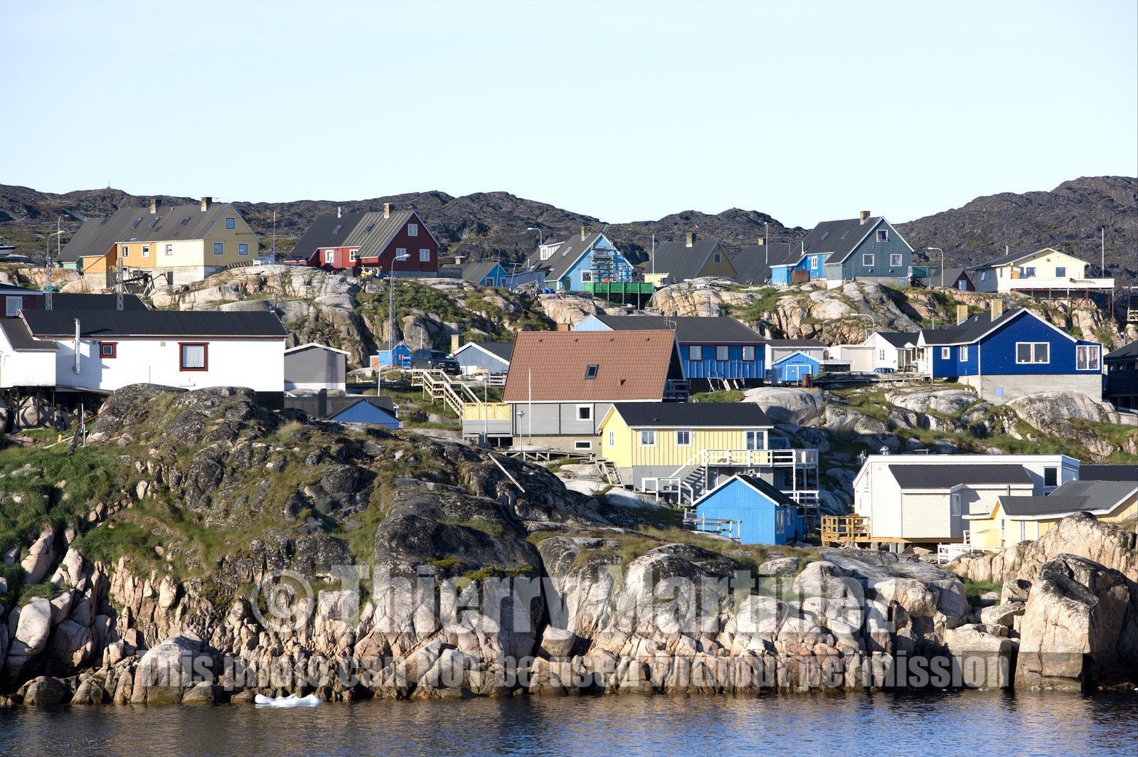 Schooner LA LOUISE sailing on west coast of Greenland.