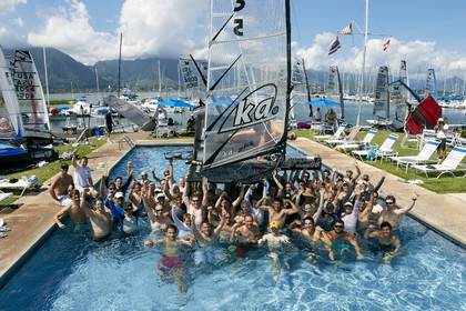2013 McDOUGALL+McCONAGHY Moth Worlds - Kaneohe Bay - Hawaii -USA . October 2013