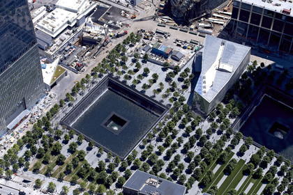 Aerial view of New York City (USA).