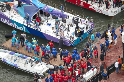 team AkzoNobel  in Volvo Ocean Race 2017-18.
