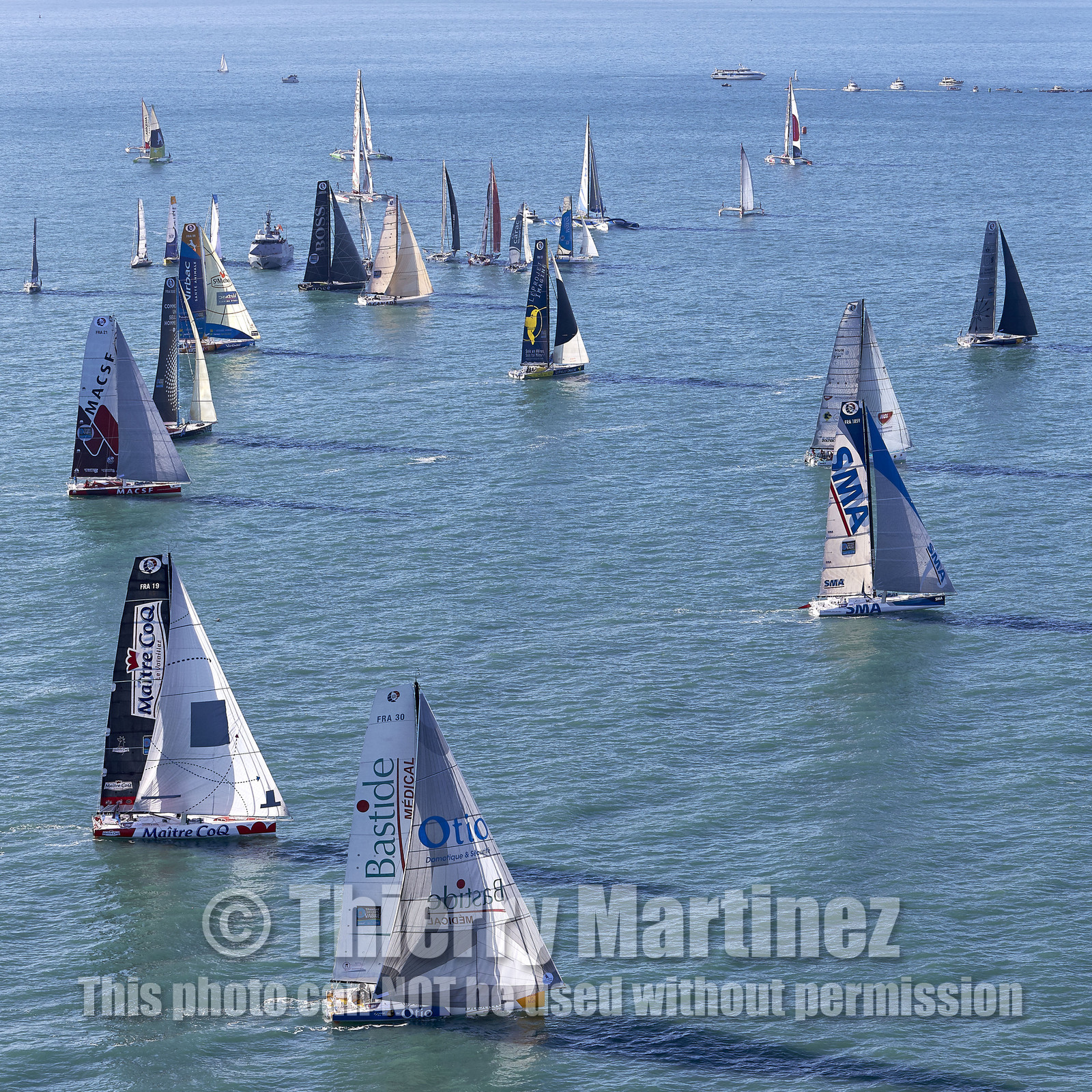 Départ Transat Jacques Vabre 2015.