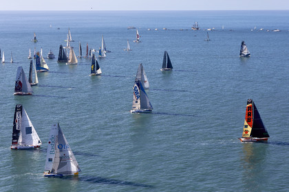 Départ Transat Jacques Vabre 2015.