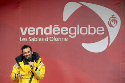 2012 13 VENDEE GLOBE ; Alessandro di Benedetto (FRA ITA) TEAM PLASTIQUE
