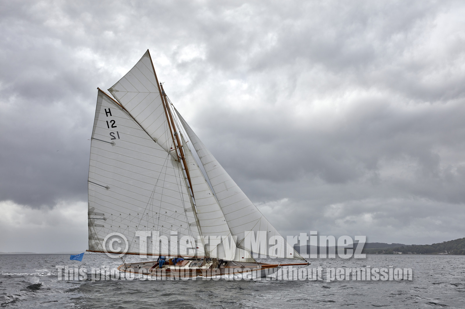 22_17006   © Thierry Martinez.FAIRLIE,SCOTLAND - UK 13th June 20222022 RICHARD MILLE FIFE REGATTA.Day 3;