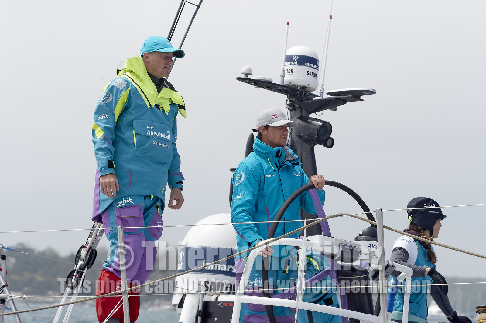 team AkzoNobel  in Volvo Ocean Race 2017-18.