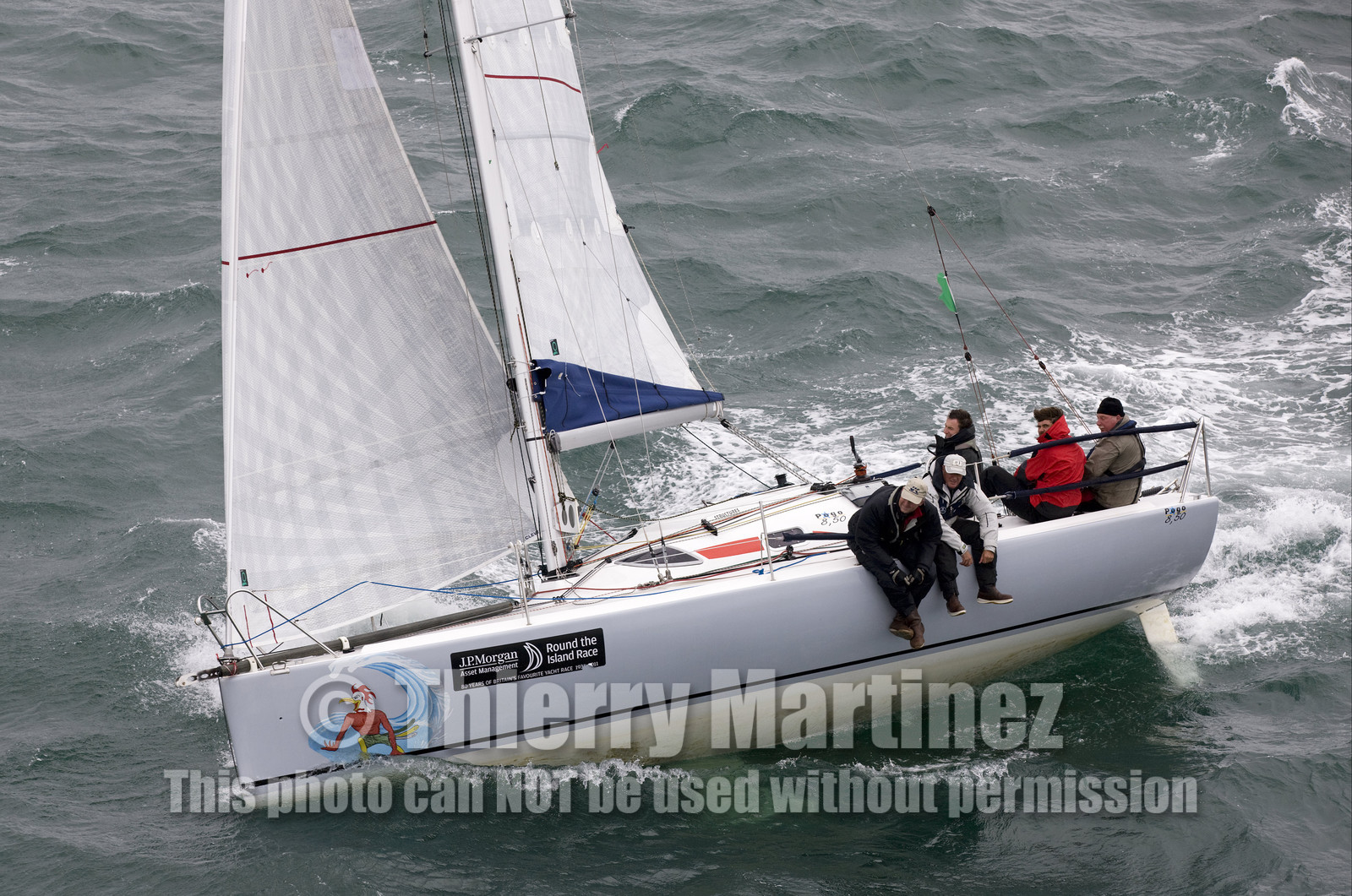 JP Morgan Asset Management Round The Island Race. 80th Anniversary race.