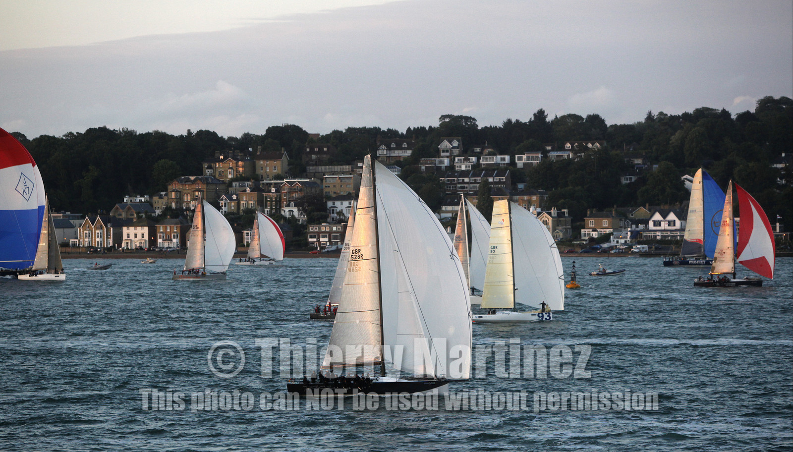 JP Morgan Asset Management Round The Island Race. 19 June 2010.