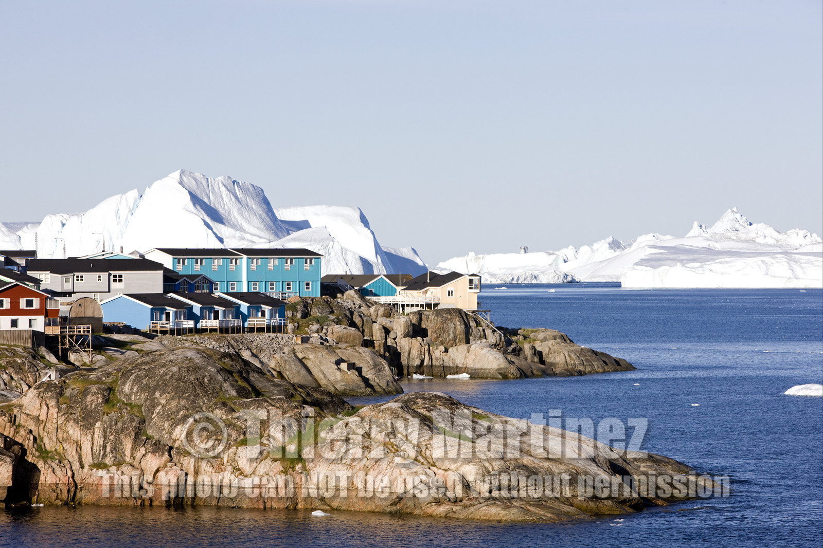 Schooner LA LOUISE sailing on west coast of Greenland.