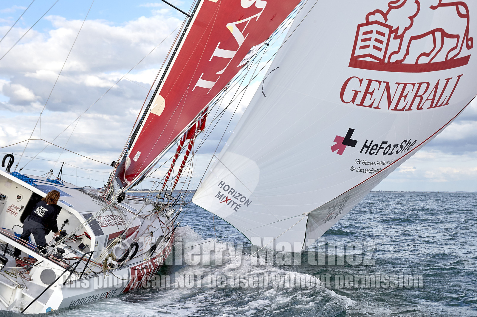 Isabelle JOSCHKE CLASS 40  GENERALI-HORIZON MIXITE